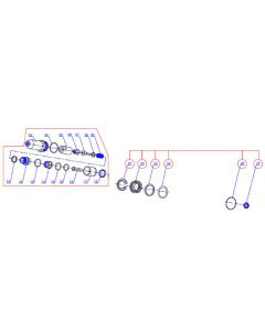 RK8000LS-BPKB Nose Head Kit for Rivet King 8000LS 